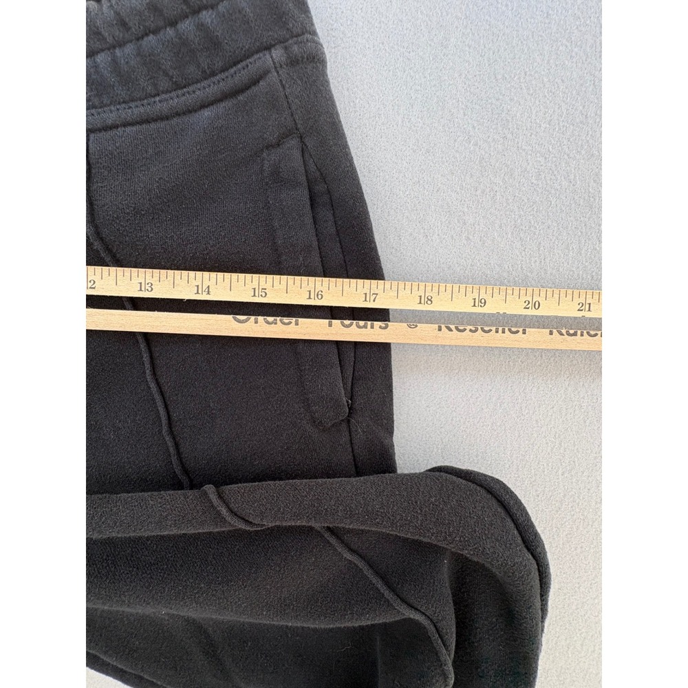 Goodfellow & Co Mens Small Black Pintuck Jogger Sweatpants Drawstring Fleece S - Picture 8 of 10